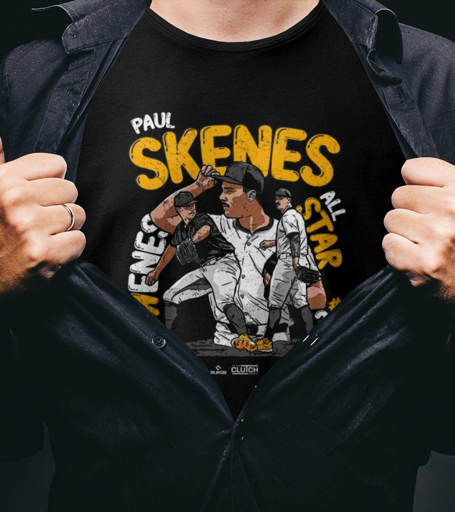 Paul Skenes All-Star #30 Clutch Players Baseball T-Shirt