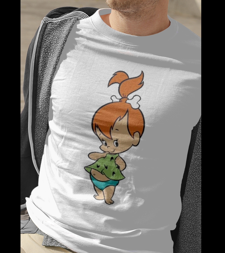 Originalkid Hanna Barbera Pebbles Flintstone Iconic Character T-Shirt