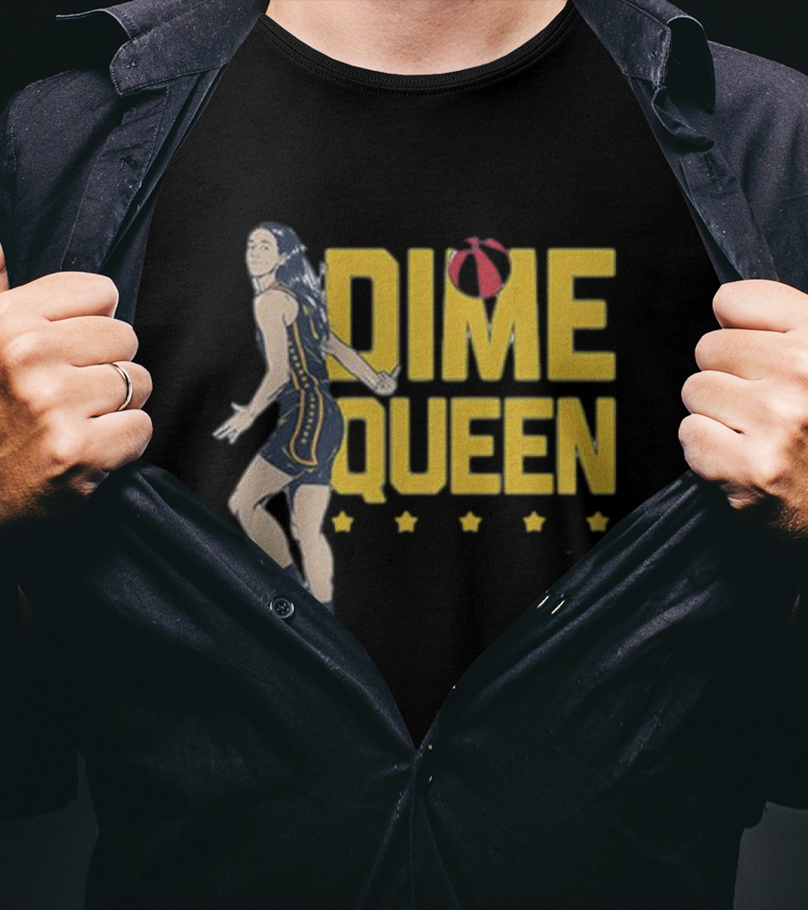 Caitlin Clark Dime Queen Basketball T-Shirt