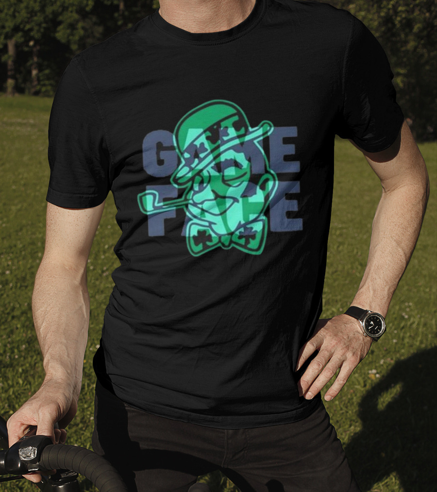 Celtics Game Face 7 Lucky Leprechaun T-Shirt