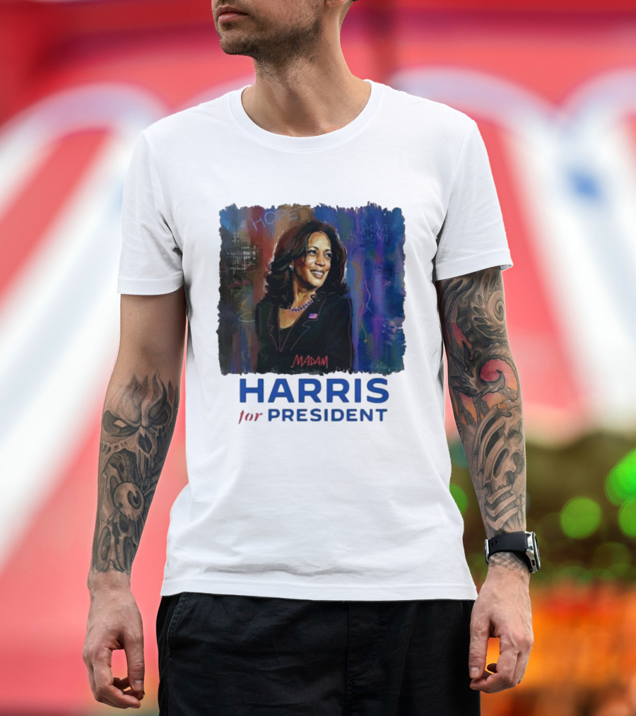 Harris for President Madam Hope T-Shirt
