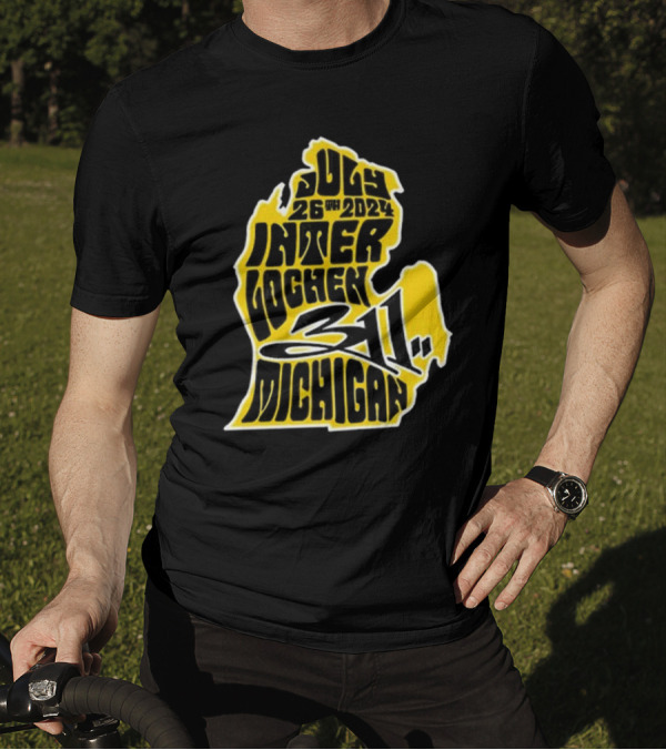 July 26th 2024 311 Interlochen Michigan T-Shirt