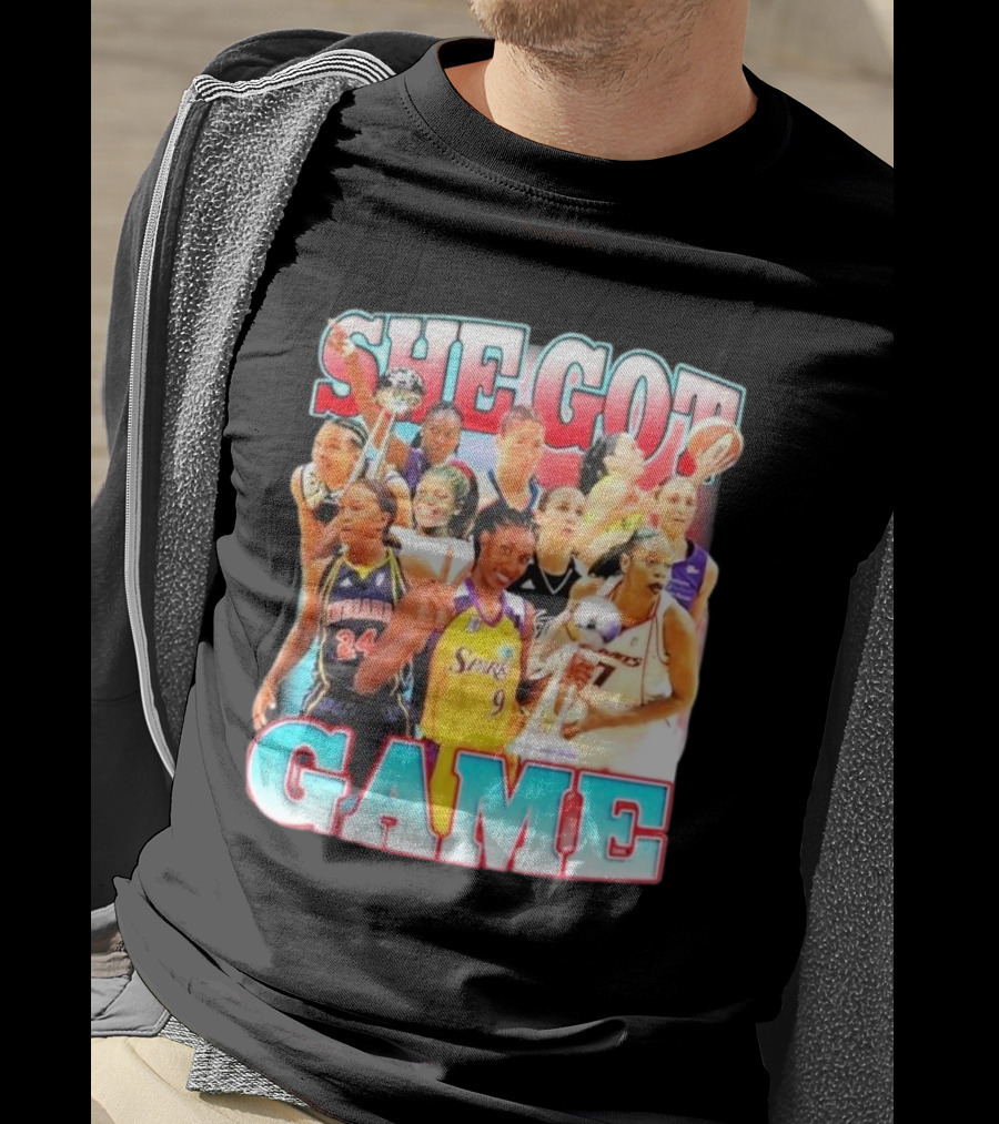 She Got Game Basketball Legends T-Shirt