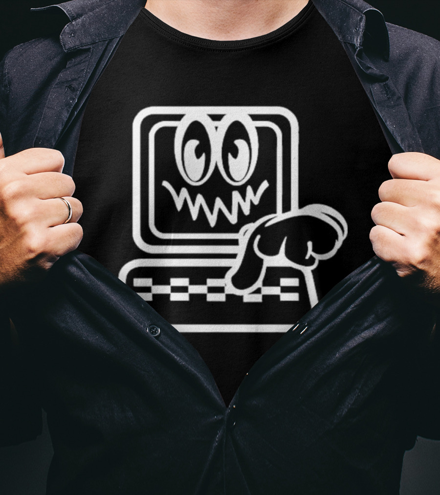 Pc Music Iconic Retro Computer Character T-Shirt