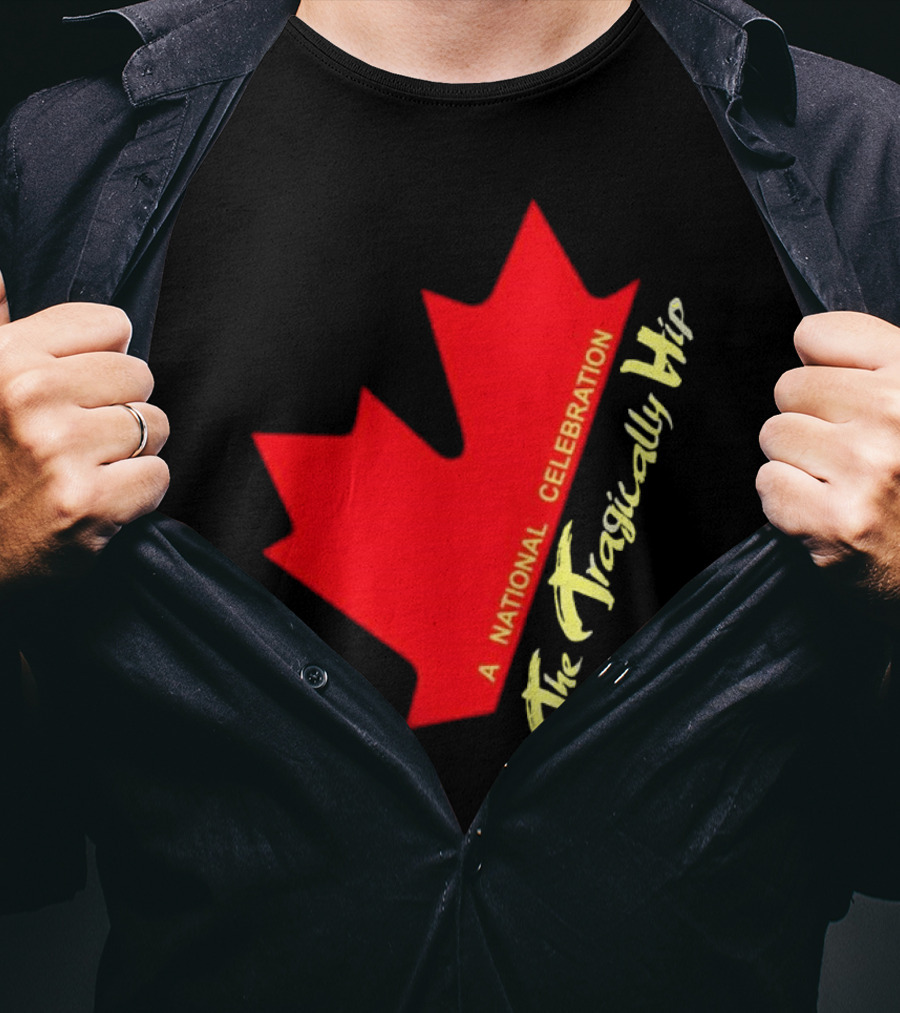 The Tragically Hip Canada Maple Leaf A National T-Shirt
