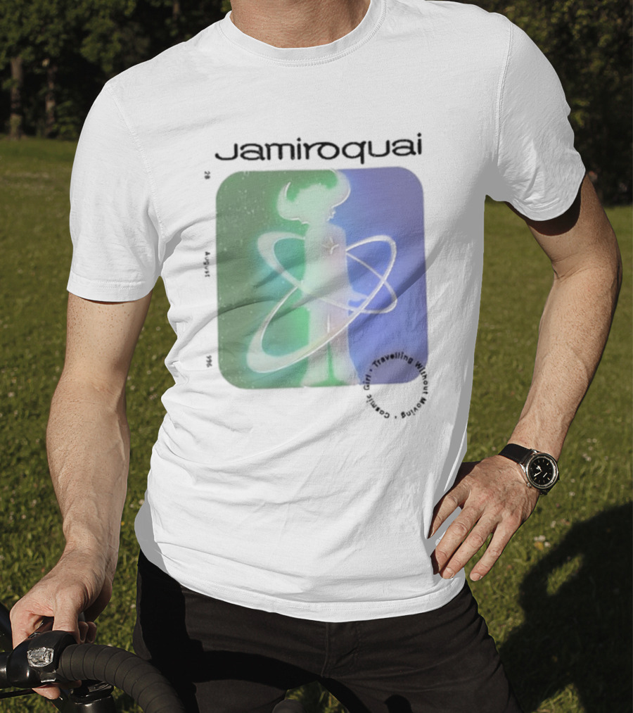 Jamiroquai Cosmic Being Travelling Without Moving August 29 96 T-Shirt