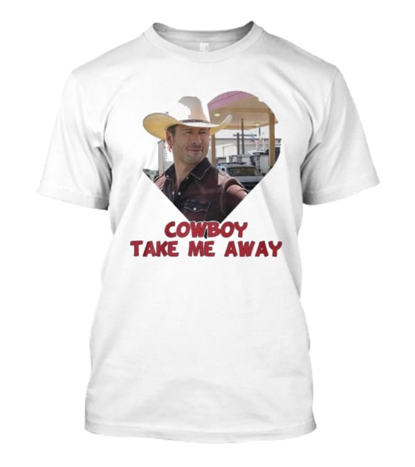 Cowboy Take Me Away Glen Powell T-Shirt