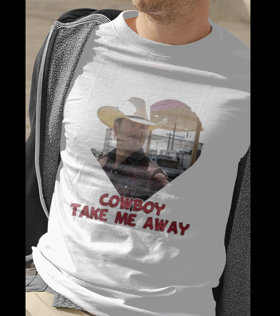 Cowboy Take Me Away Glen Powell T-Shirt