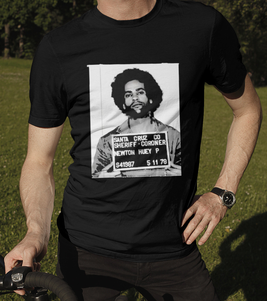 Santa Cruz Co Sheriff Coroner Newton Huey P S41987 5 11 78 T-Shirt