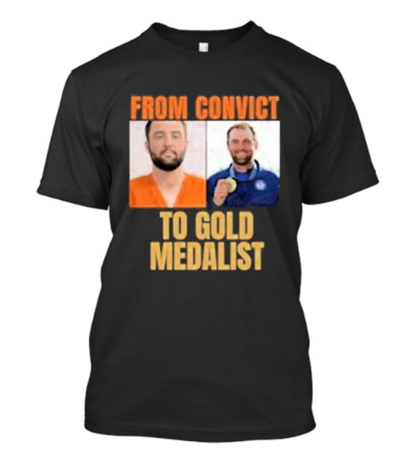 From Convict To Gold Medalist: Scottie Scheffler Transformation T-Shirt