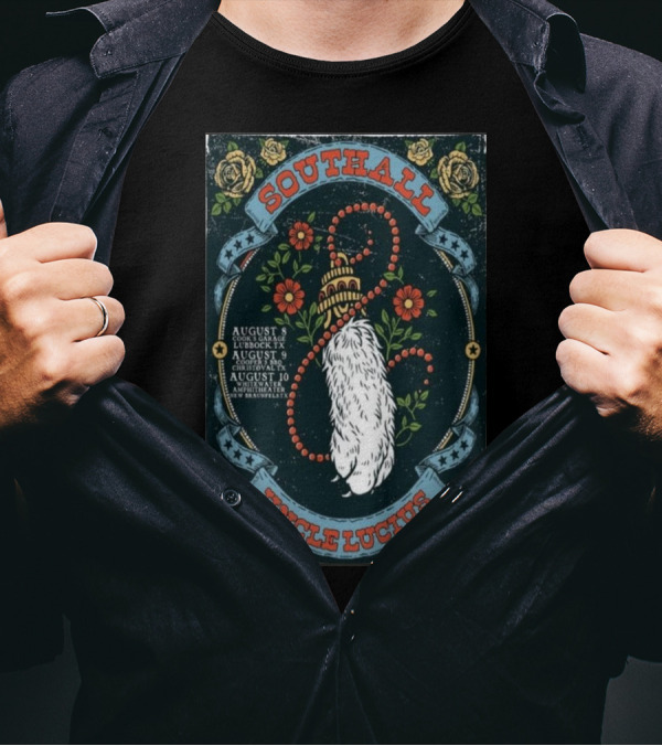 Southall And Uncle Lucius August 8-10 2024 Lubbock And Hico Texas Concert Event T-Shirt
