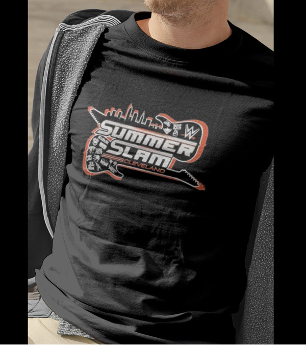 Summerslam Cleveland WWE 2024 Contest Winner T-Shirt