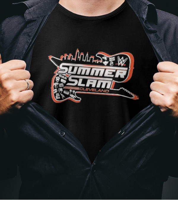 Summerslam Cleveland WWE 2024 Contest Winner T-Shirt