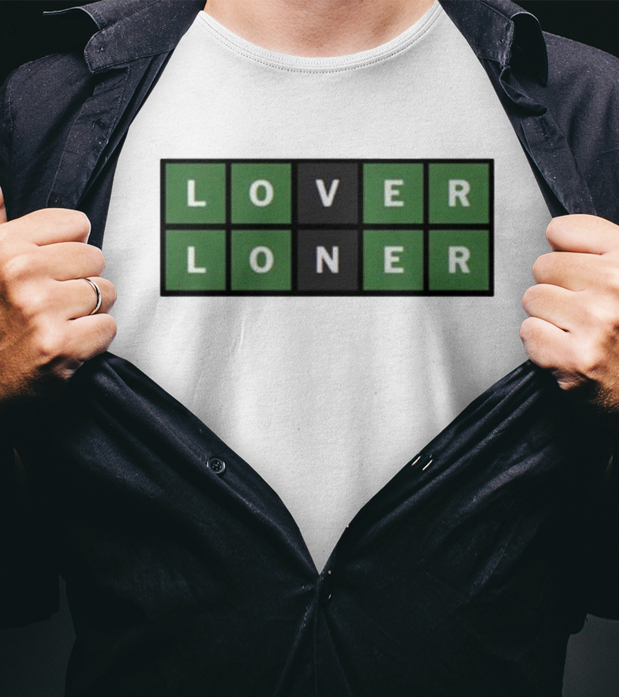 Lover Loner Grid Blocks T-Shirt