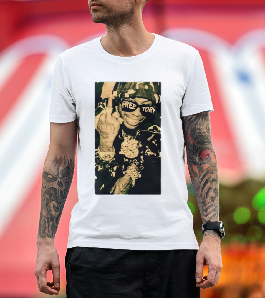 Tory Lanez Forever Umbrella Free Tory Finger Middle Up T-Shirt
