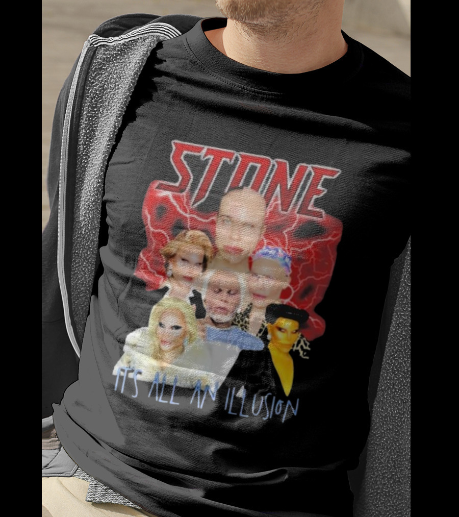 Stone Surgery Alexis Stone It's All An Illusion T-Shirt