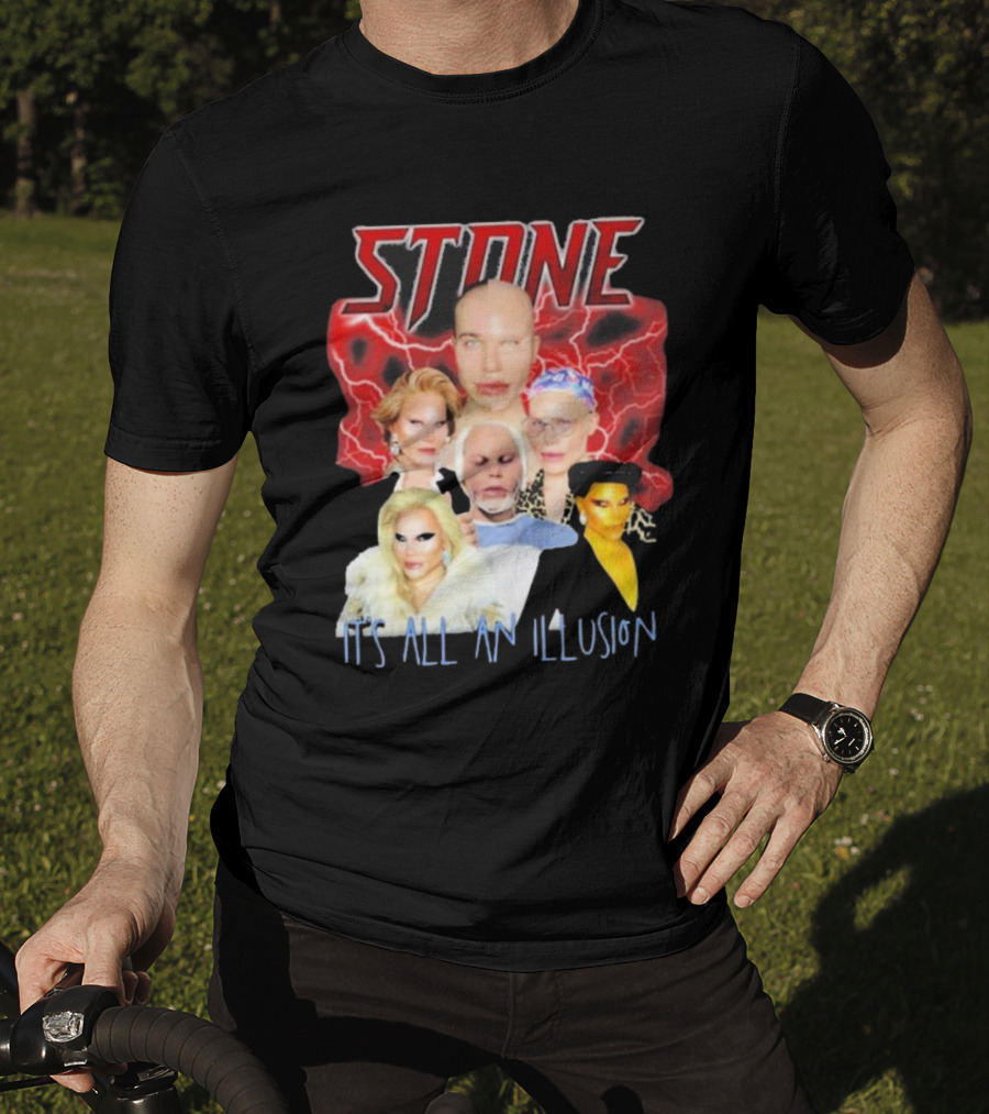 Stone Surgery Alexis Stone It's All An Illusion T-Shirt