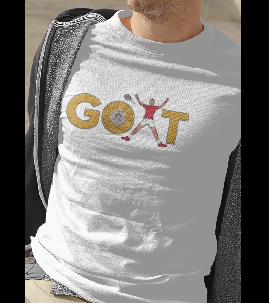 Arena Cases GOAT Djokovic Victory T-Shirt
