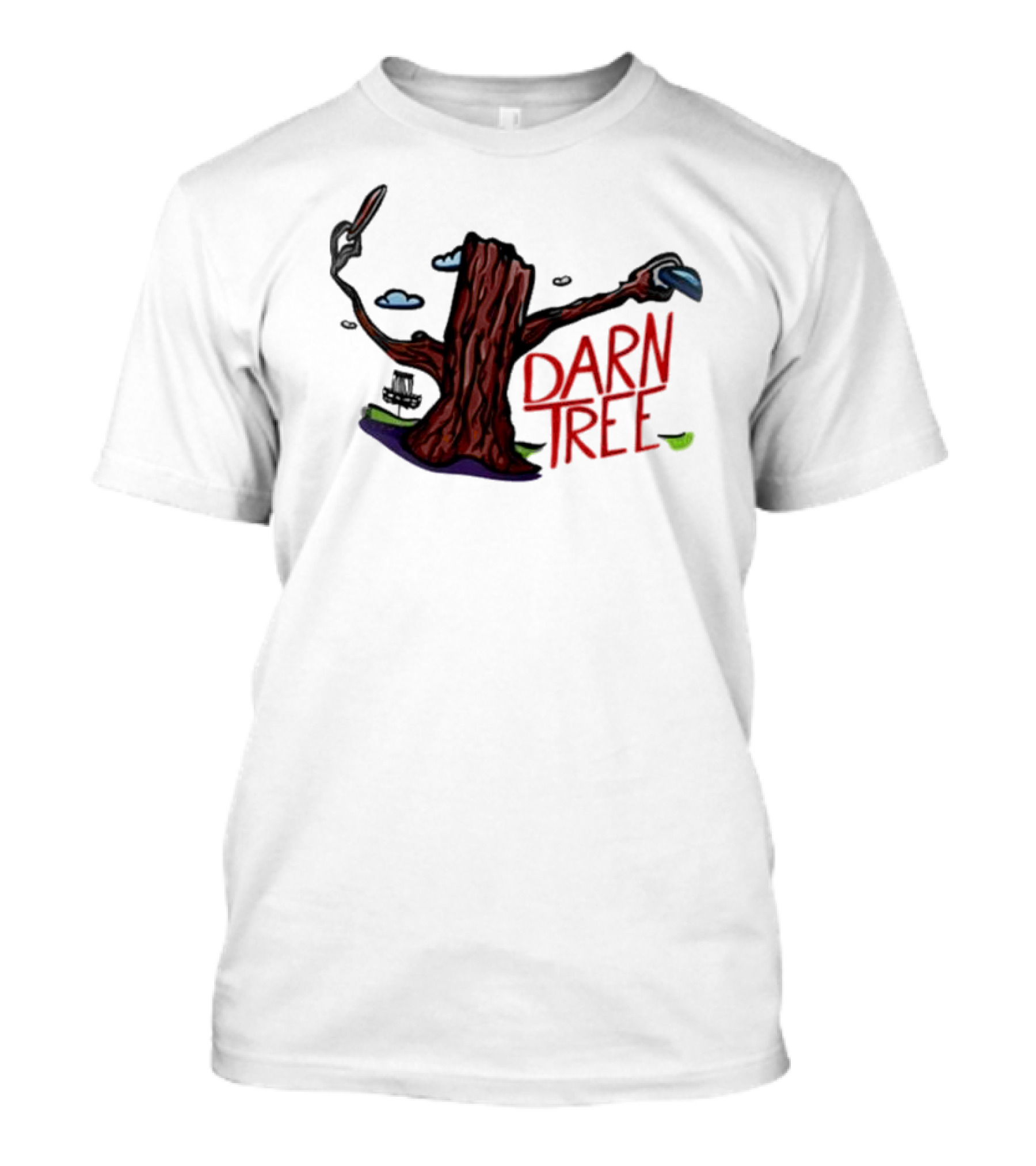 Big Cat Banging Chains Darn Tree T-Shirt
