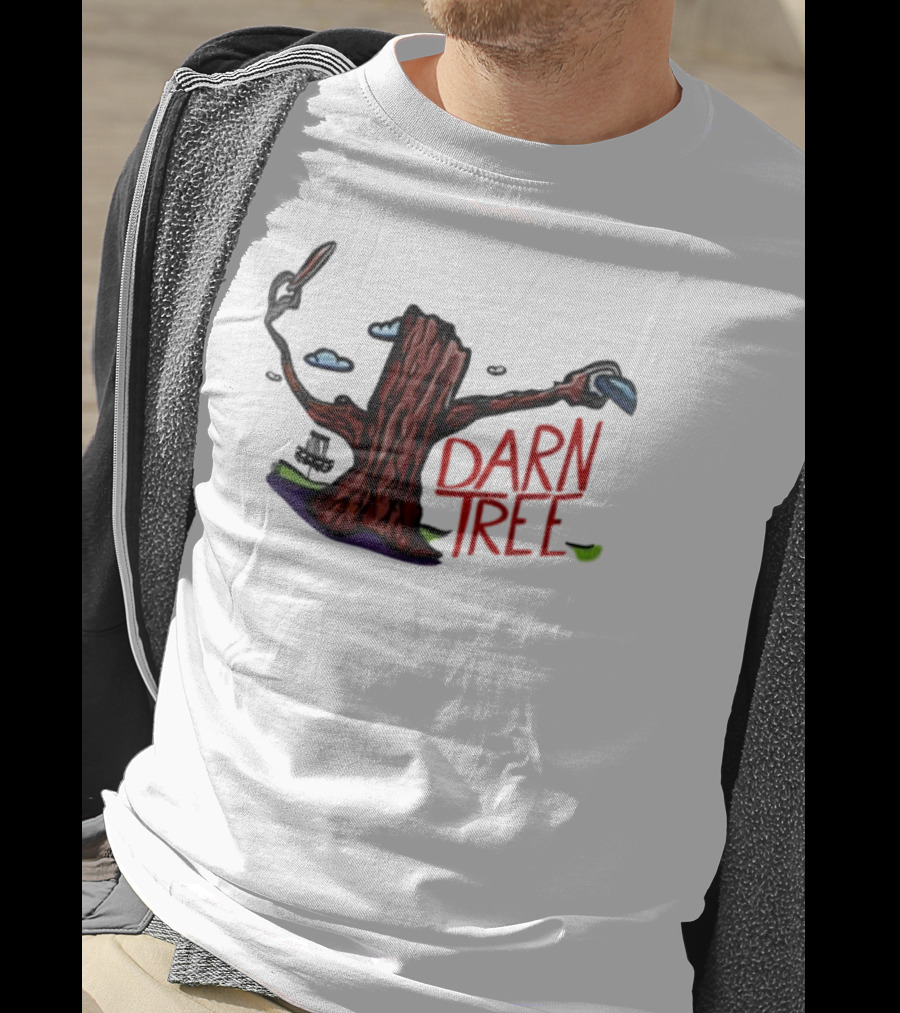 Big Cat Banging Chains Darn Tree T-Shirt