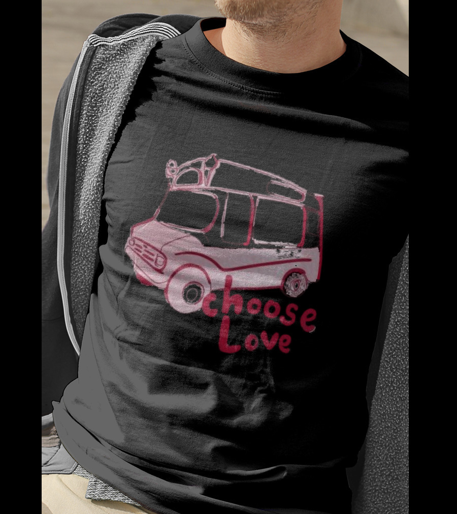 Choose Love Ice Cream Van T-Shirt