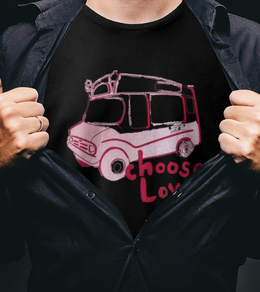 Choose Love Ice Cream Van T-Shirt