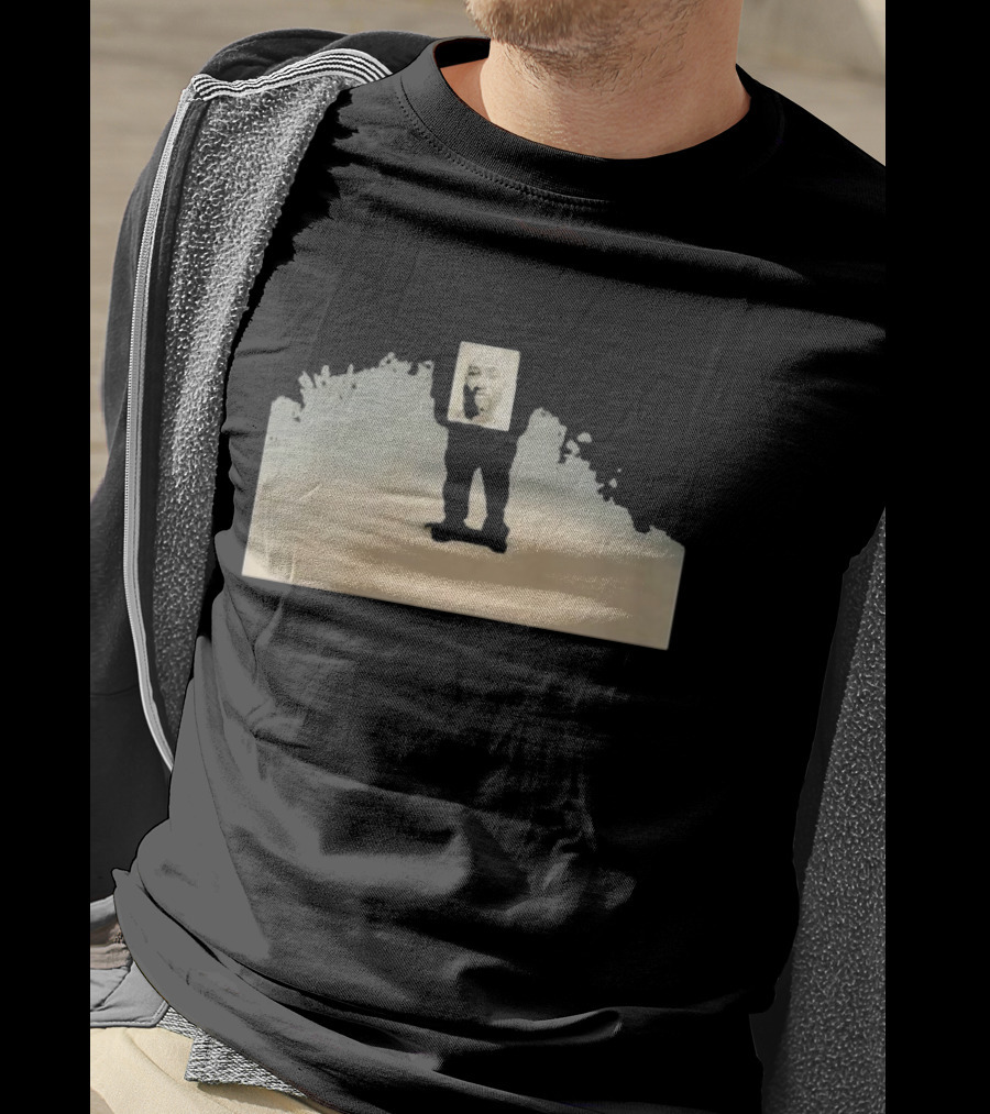 Kanye West And Ty Dolla Sign Vultures 2 Abstract Figure With Portrait Display T-Shirt