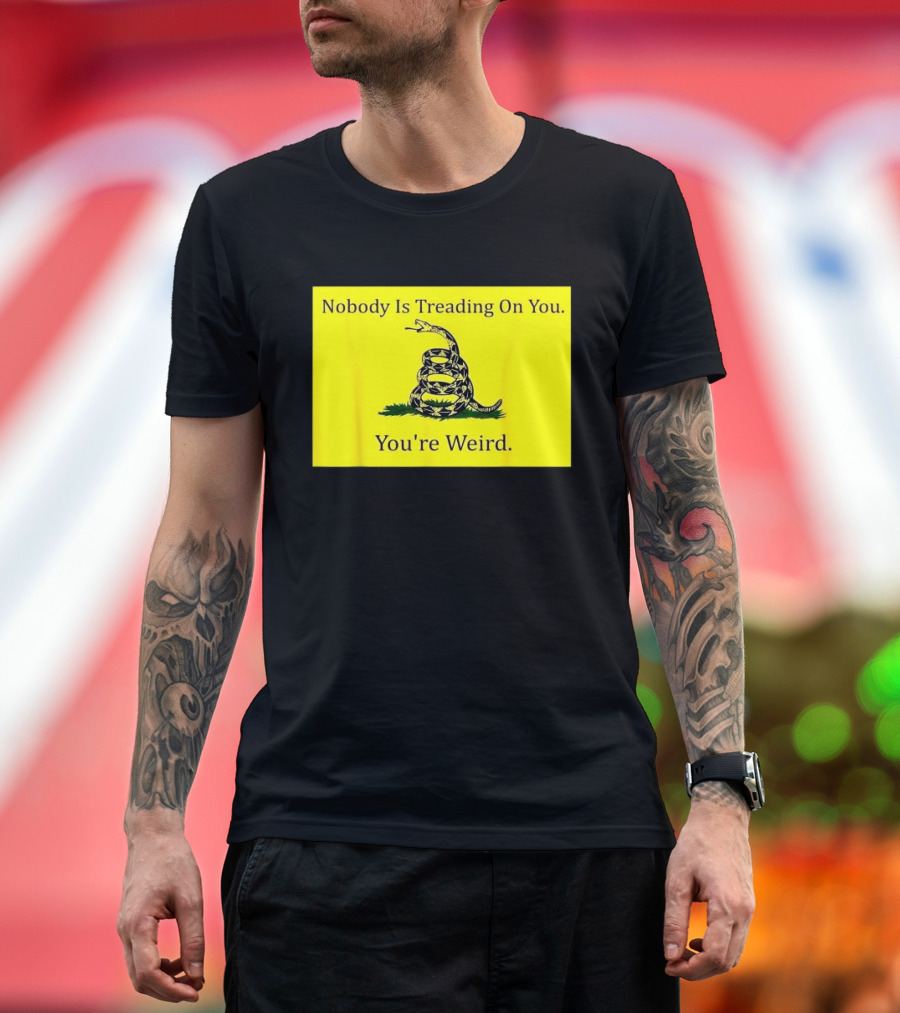 Nobody Is Treading On You You're Weird Kamala 2024 Snake T-Shirt