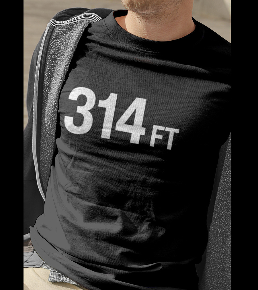 314 Ft Pi Day Math Joke T-Shirt