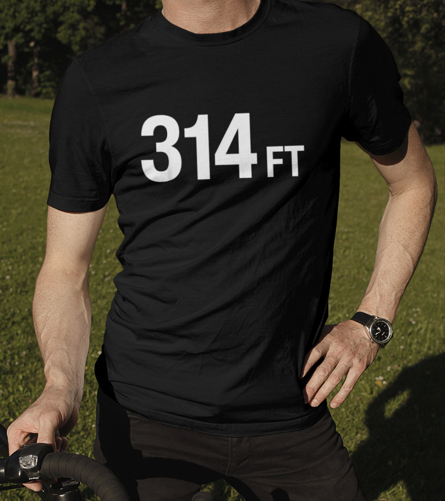 314 Ft Pi Day Math Joke T-Shirt