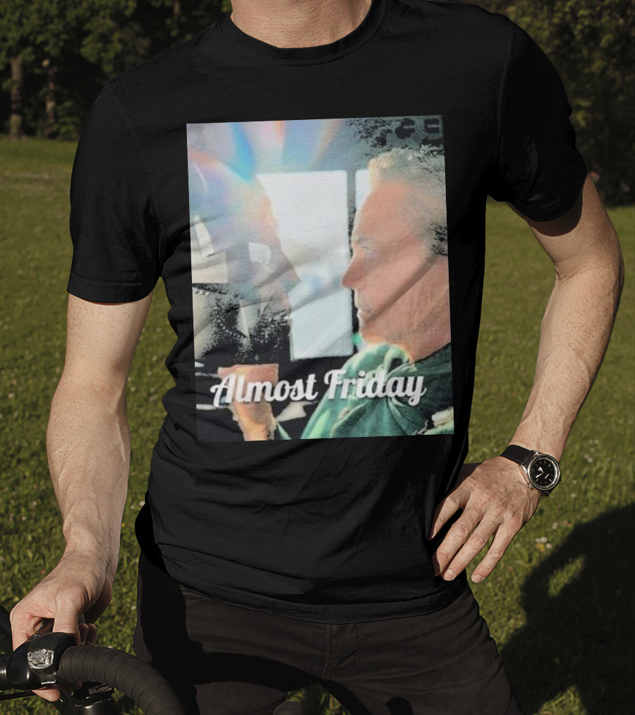 Almost Friday Downey Marvel Mask Face Off T-Shirt