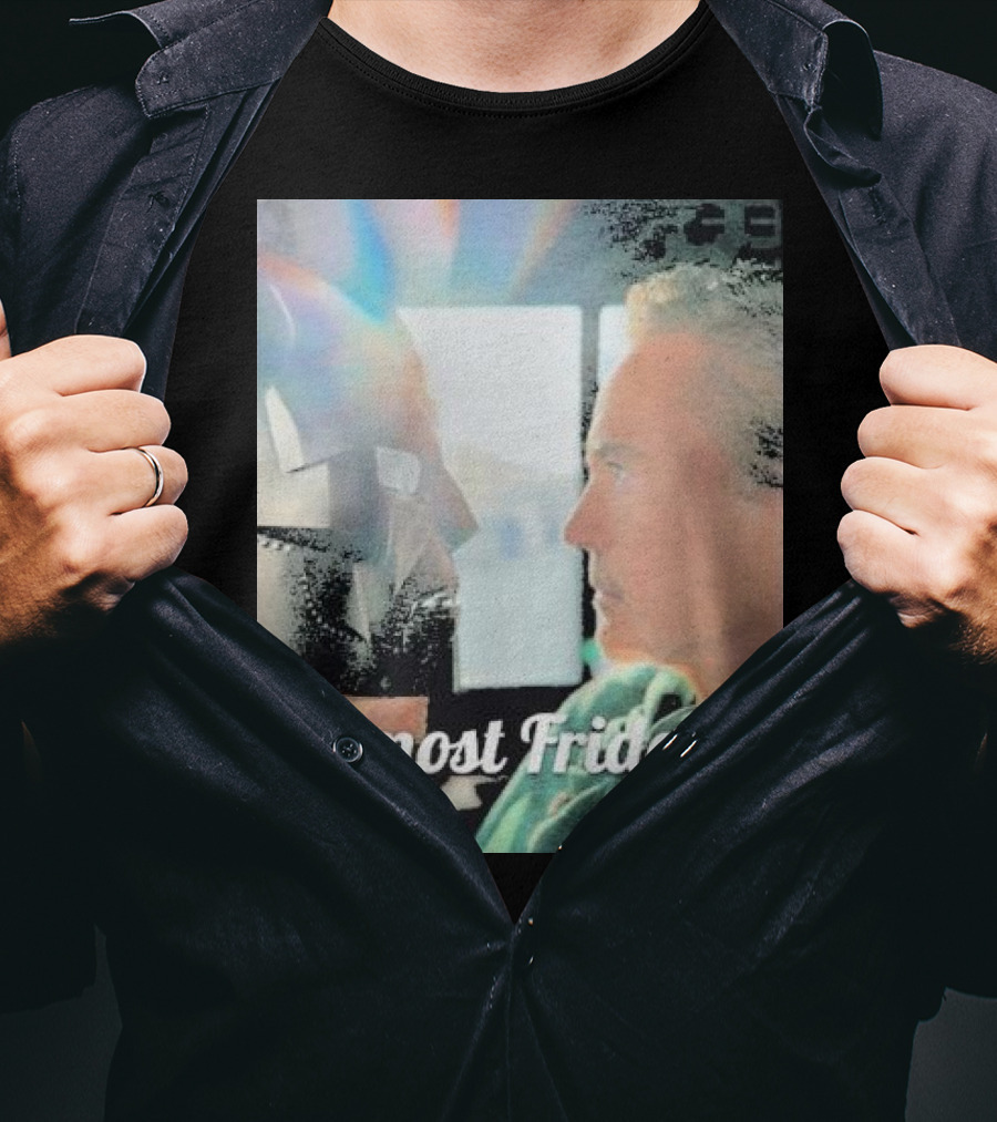 Almost Friday Downey Marvel Mask Face Off T-Shirt