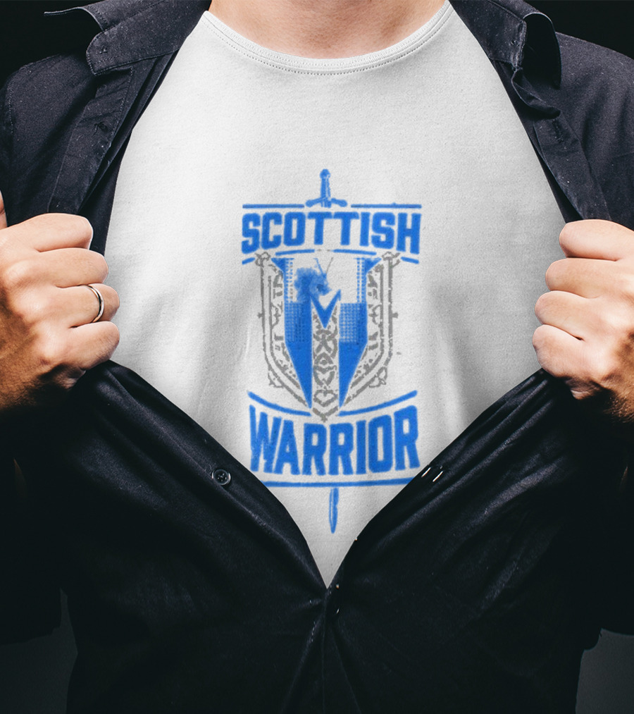 Drew Mcintyre Scottish Warrior Sword And Castle T-Shirt