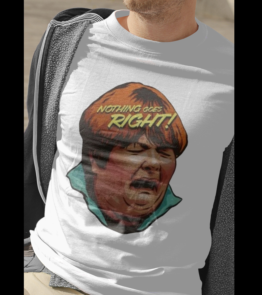 Nordacious Nothing Goes Right Scream Face T-Shirt