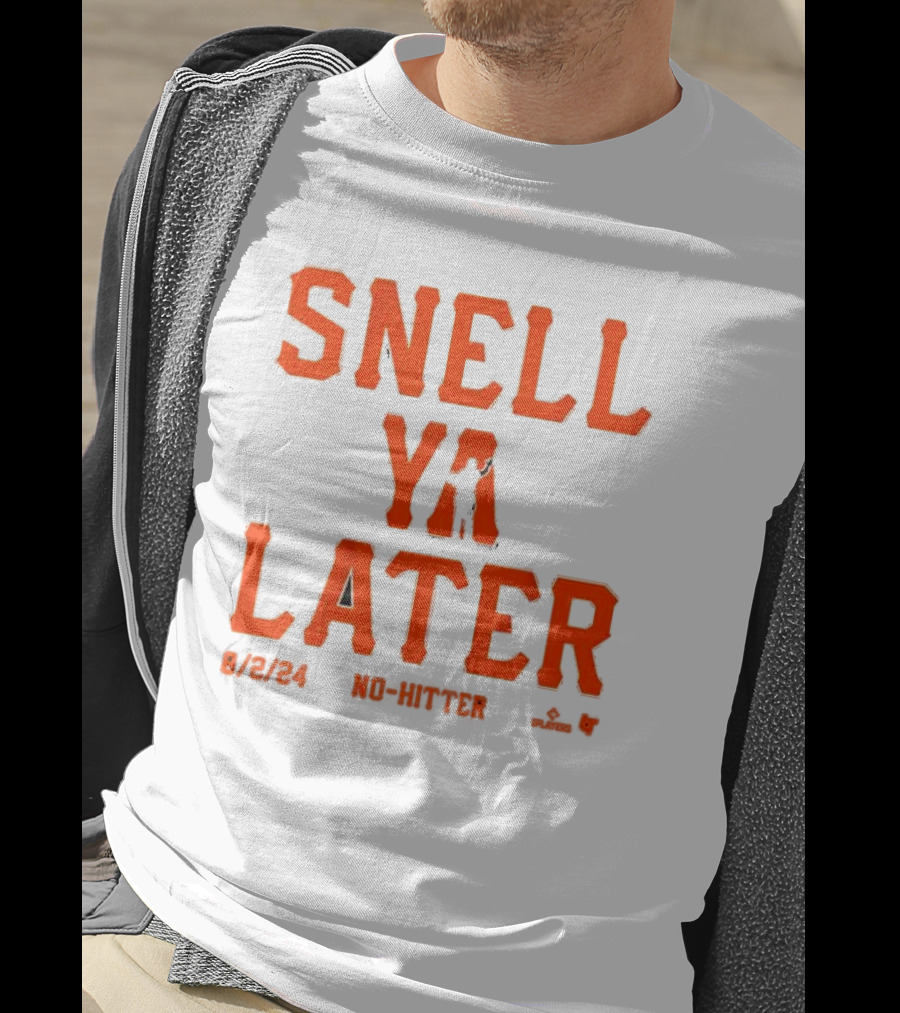 Blake Snell Ya Later 8/2/24 No-Hitter T-Shirt
