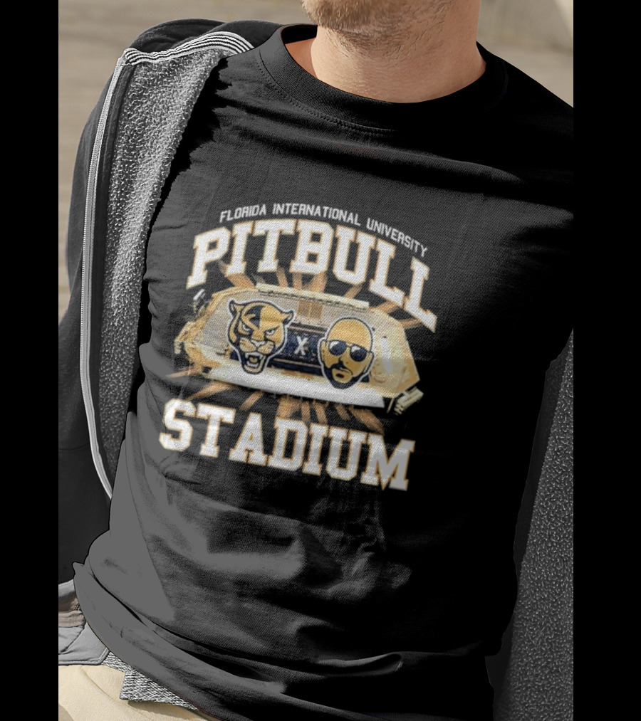 Florida International University Pitbull Stadium Concert T-Shirt