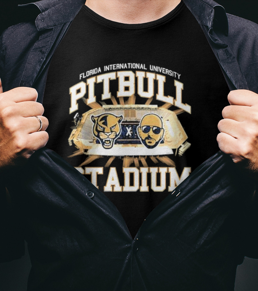 Florida International University Pitbull Stadium Concert T-Shirt