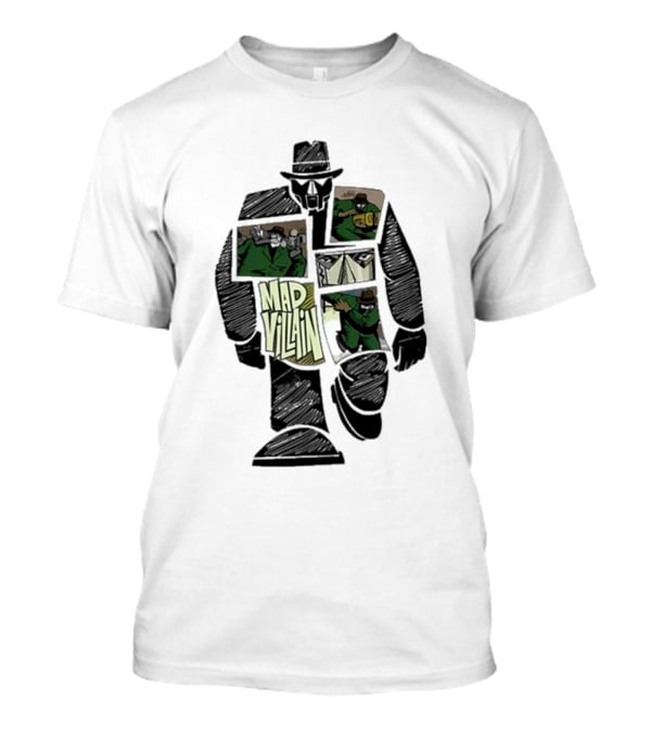 MF DOOM Madvillain Comic Style Striking T-Shirt