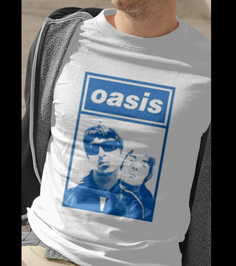 Oasis Noel Liam Photo T-Shirt
