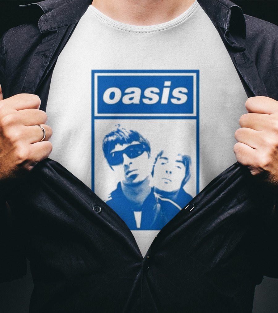 Oasis Noel Liam Photo T-Shirt