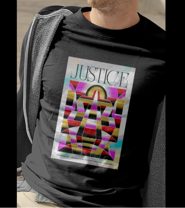 Justice Osheaga Music And Arts Festival August 4 2024 Parc Jean-Drapeau Montréal QC T-Shirt