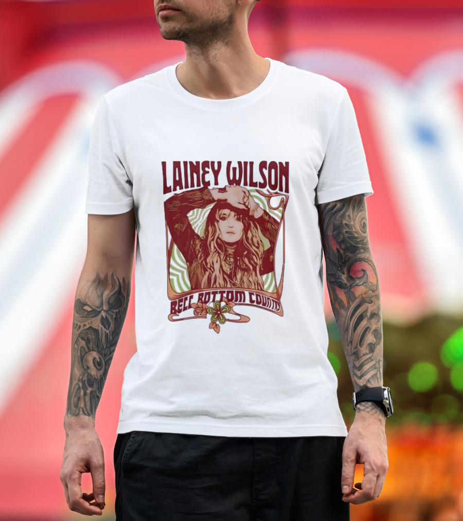 Lainey Wilson Bell Bottom Country Retro T-Shirt