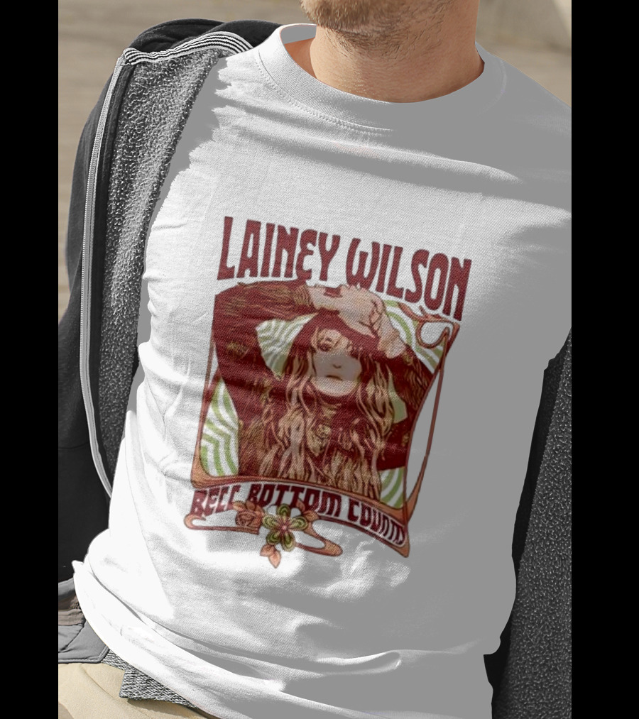 Lainey Wilson Bell Bottom Country Retro T-Shirt