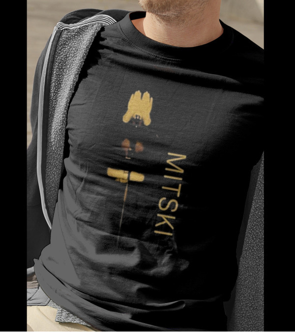 Don’t Talk To Me I’m Listening To Mitski Yellow Figure T-Shirt