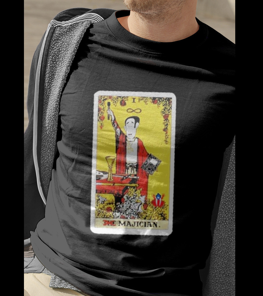 Kurious The Magician Tarot Card I Infinity T-Shirt