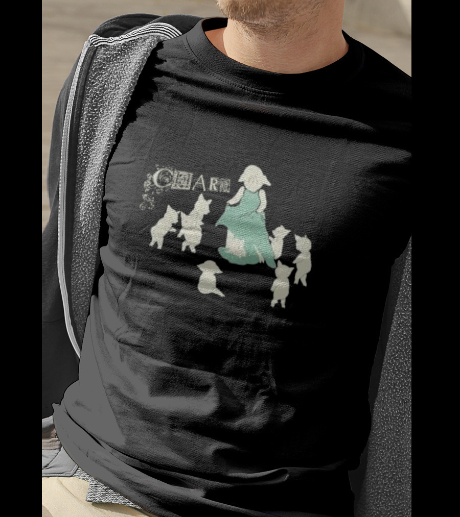 Clairo Charm Herd With Girl And Cats T-Shirt