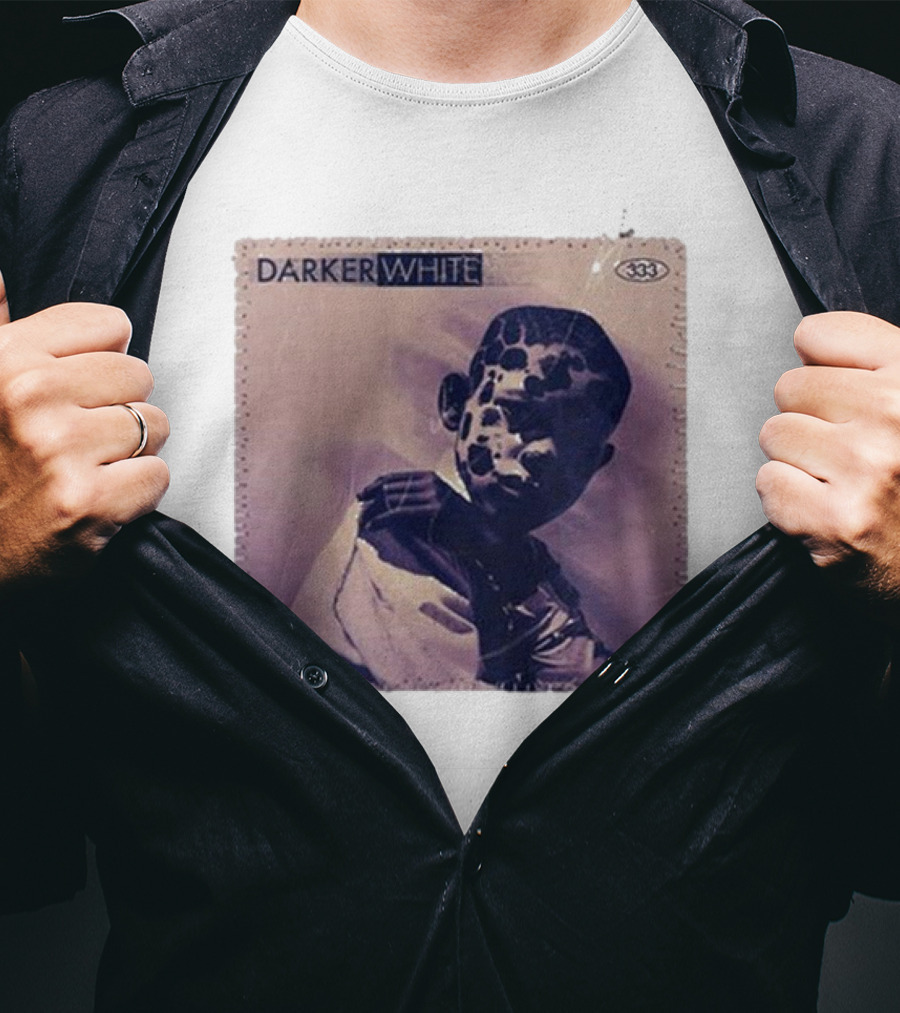 Fever 333 Darker White Album Cover 333 Logo T-Shirt