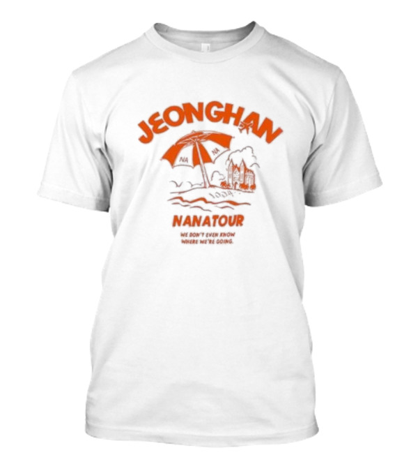 Jeonghan Nanatour Umbrella Adventure We Don’t Even Know Where We’re Going T-Shirt