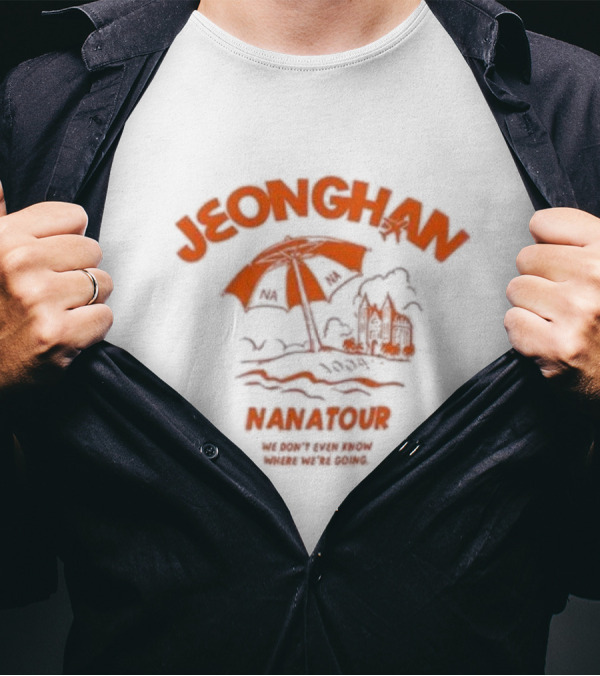 Jeonghan Nanatour Umbrella Adventure We Don’t Even Know Where We’re Going T-Shirt