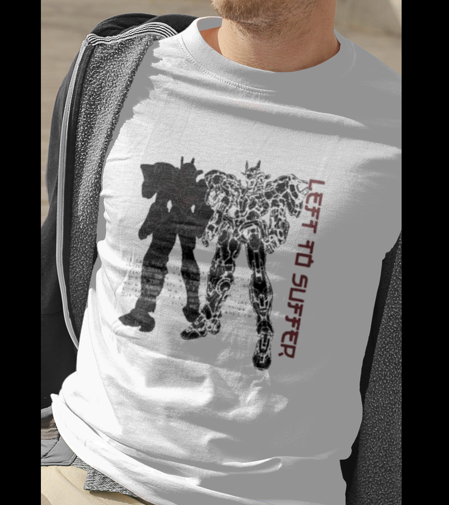 Left To Suffer Mecha Combat Duo T-Shirt